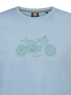 Shirt lichtblauw