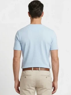 Shirt lichtblauw