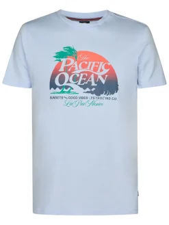 Shirt lichtblauw