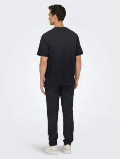 Shirt "Monalisa" zwart