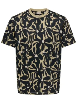 Shirt "Onsperry" zwart/beige