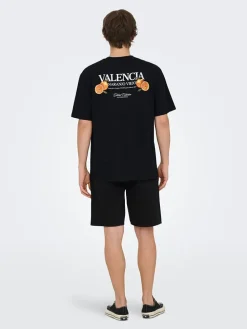 Shirt "Onstasty" zwart