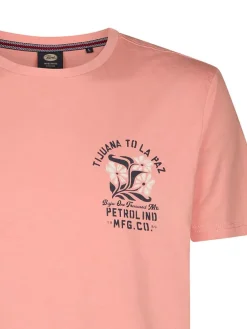 Shirt zalmroze