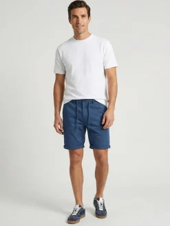 Short donkerblauw