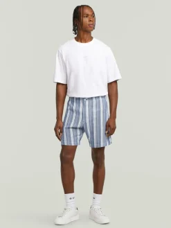 Short lichtblauw