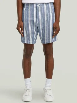 Short lichtblauw