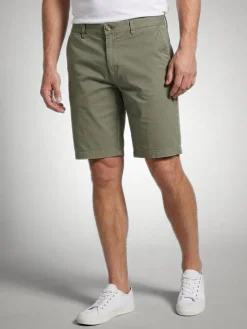 Short olijfgroen