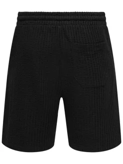 Short "Onsaustin" zwart