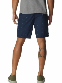 Short "Washed Out™" donkerblauw