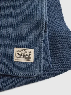Sjaal donkerblauw - (L)180 cm