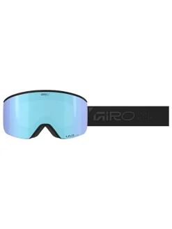 Ski-/snowboardbril "Axis" zwart/lichtblauw