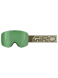 Ski-/snowboardbril "Contour" groen/beige
