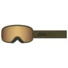 Ski-/snowboardbril "Cruz" goudkleurig/kaki