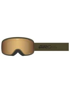 Ski-/snowboardbril "Cruz" goudkleurig/kaki