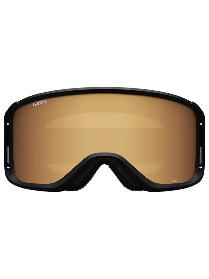 Ski-/snowboardbril "Sagen" geel/zwart