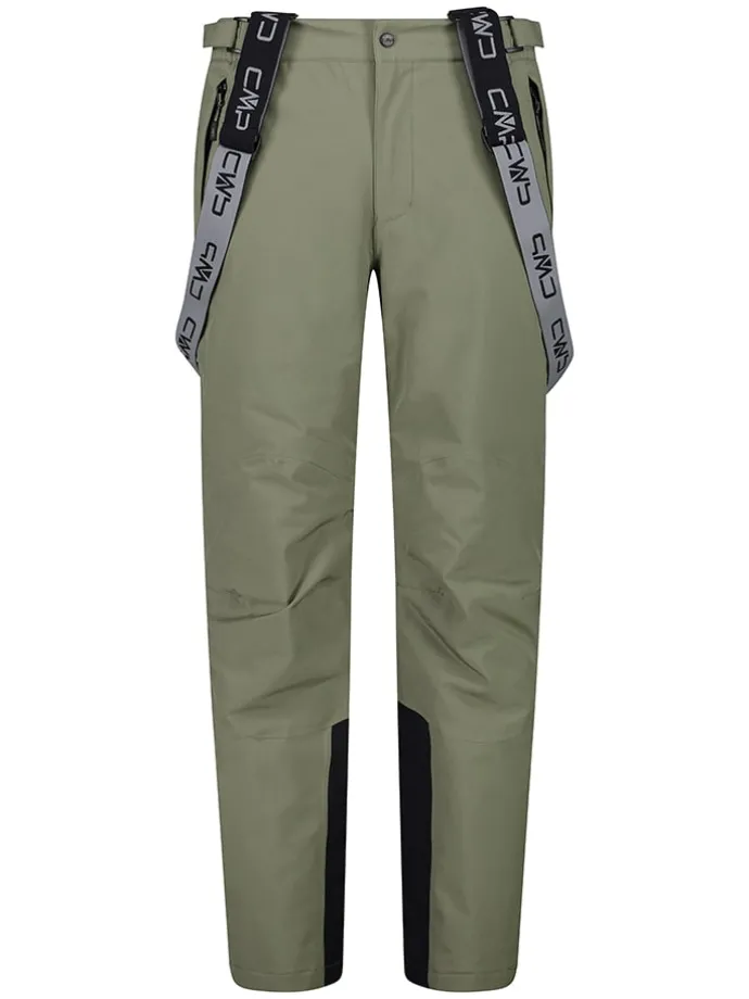Ski-/snowboardbroek kaki