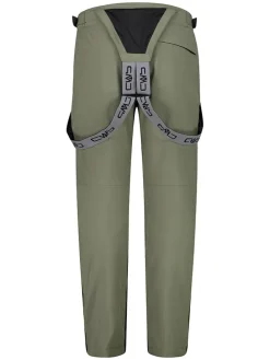 Ski-/snowboardbroek kaki