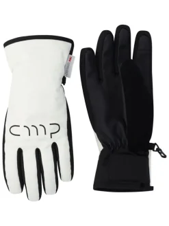 Ski-/snowboardhandschoenen wit/zwart