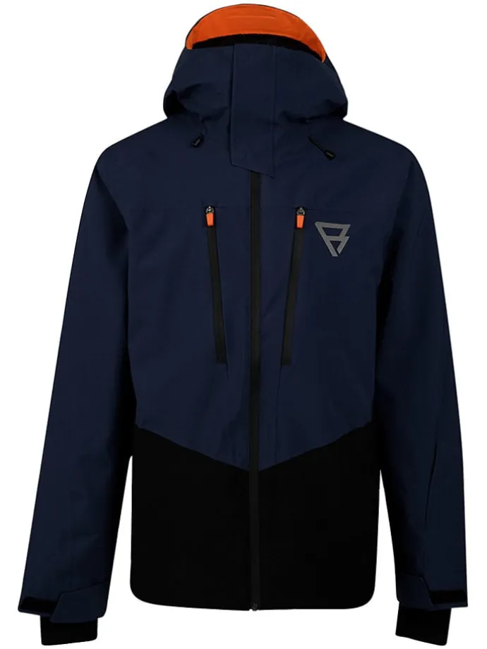 Ski-/Snowboardjas "Kendron" donkerblauw/zwart