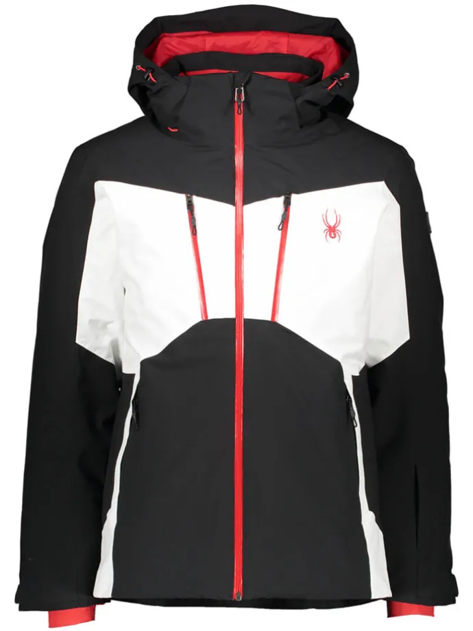 Ski-/Snowboardjas "Rival" zwart/wit