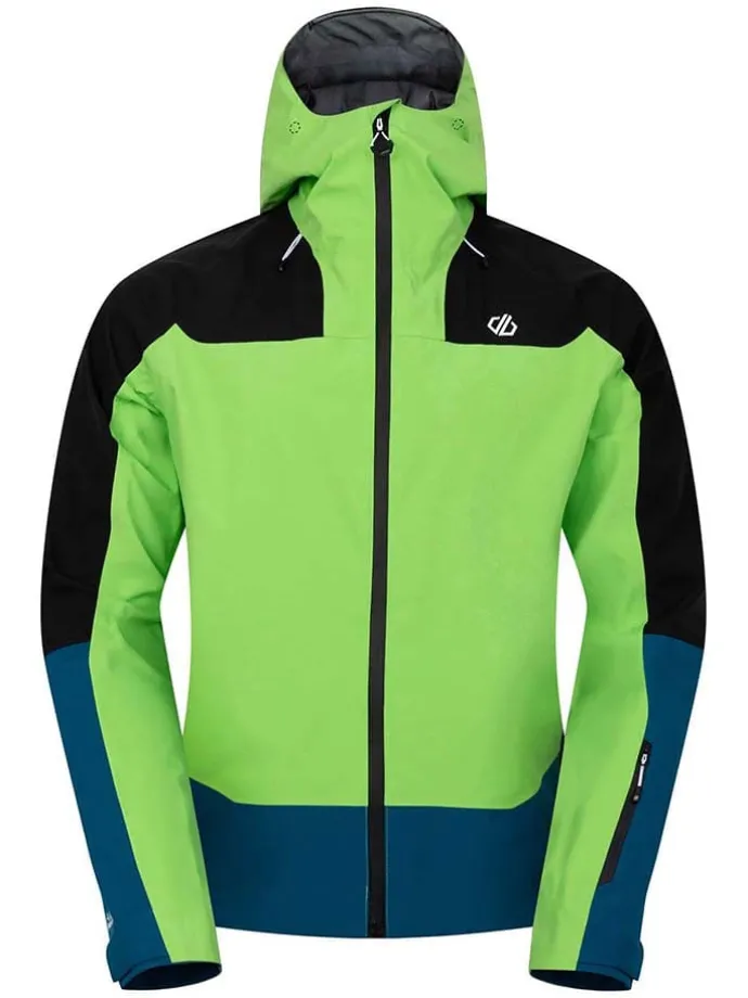 Ski-/snowboardjas "Roving II" groen/blauw