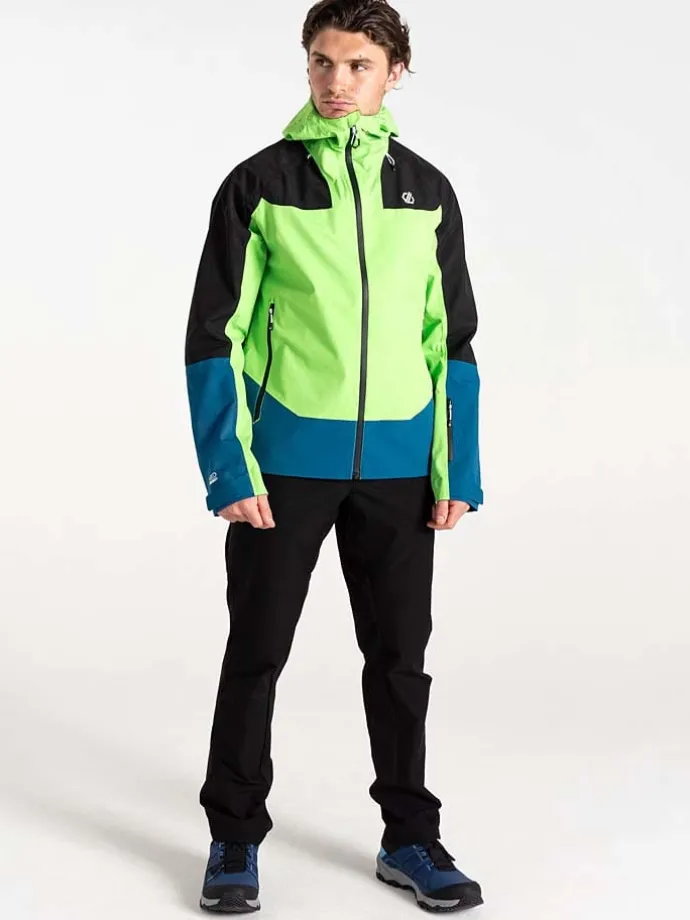Ski-/snowboardjas "Roving II" groen/blauw