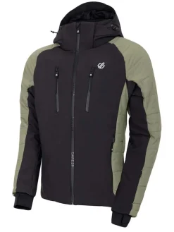 Ski-/snowboardjas "Speed" zwart/kaki