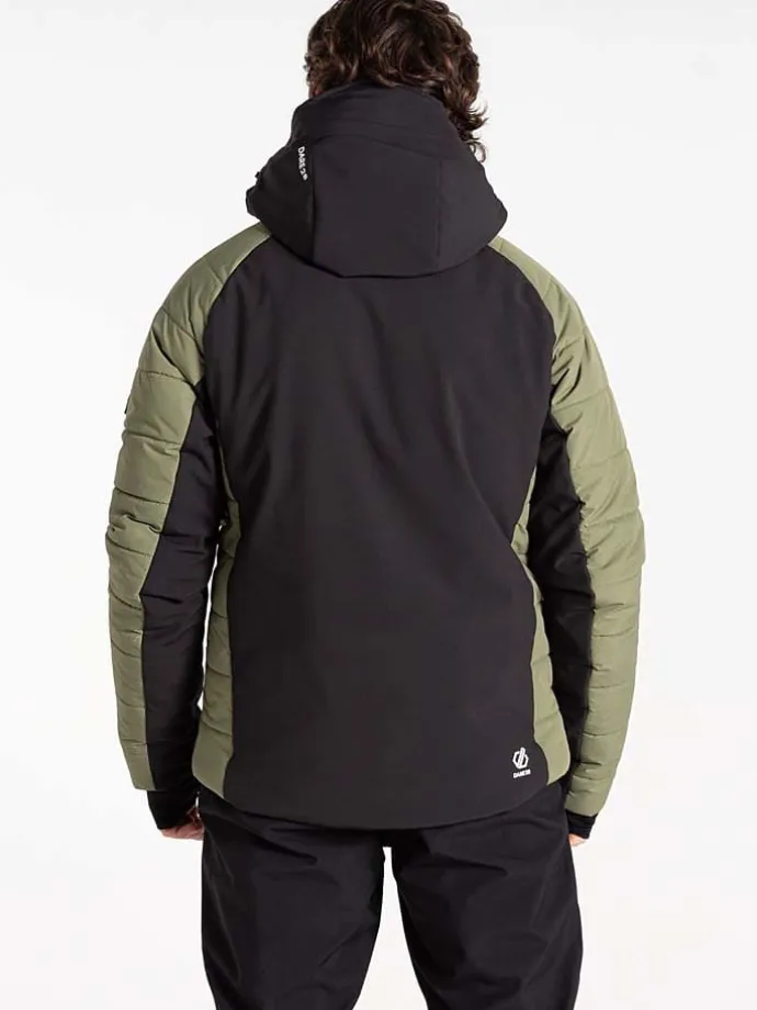 Ski-/snowboardjas "Speed" zwart/kaki