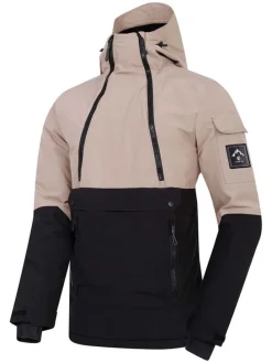 Ski-/snowboardjas "T-Bar" beige/zwart