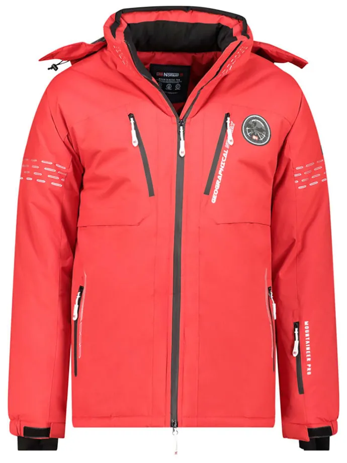 Ski-/snowboardjas "Waldo" rood
