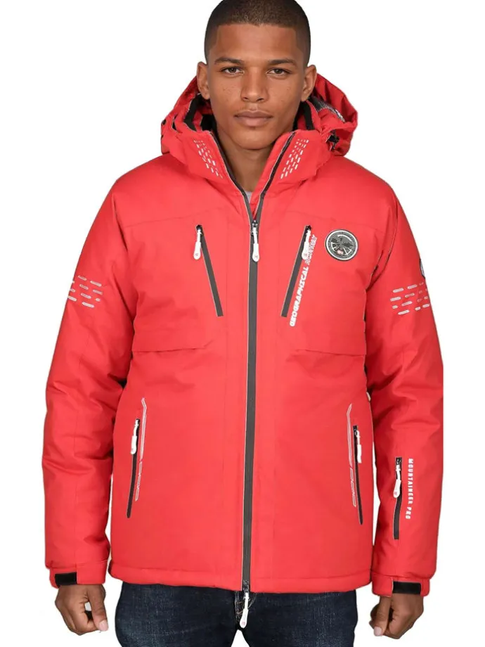 Ski-/snowboardjas "Waldo" rood