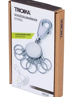 Sleutelhanger zilverkleurig