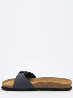 Slippers antraciet