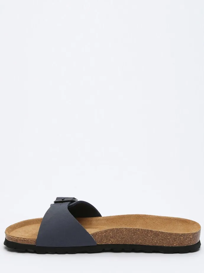 Slippers antraciet