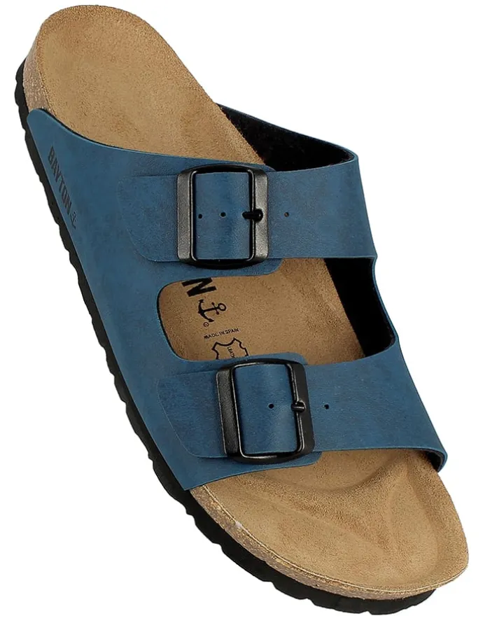 Slippers "Atlas" blauw