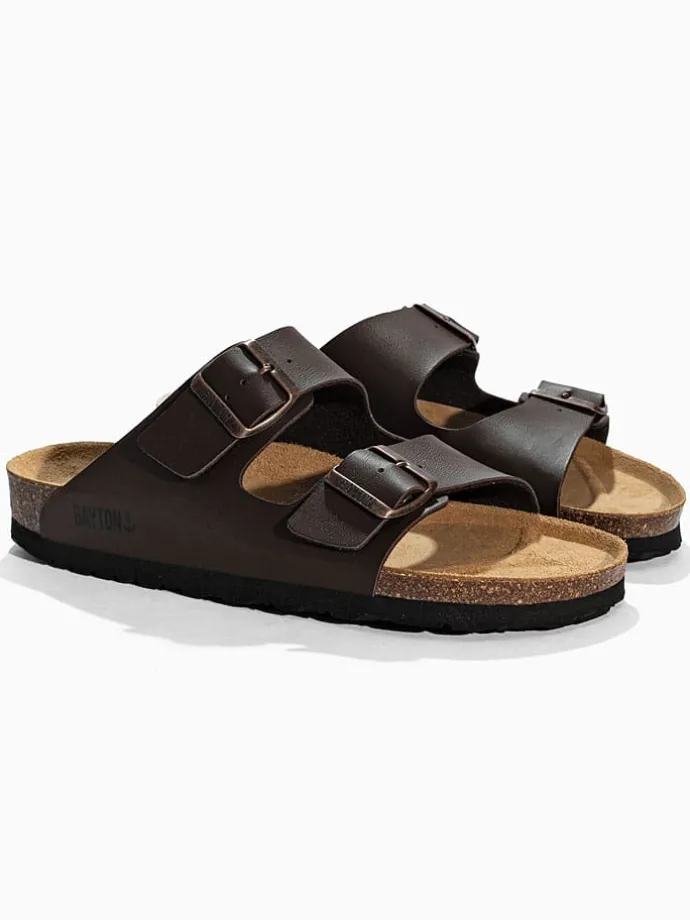 Slippers "Atlas" bruin