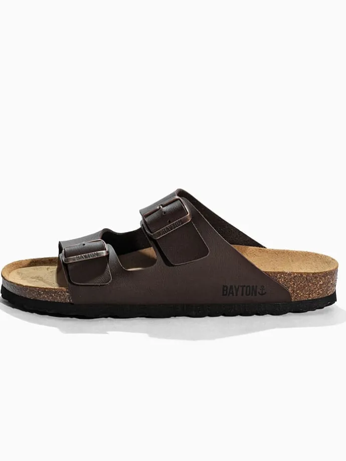 Slippers "Atlas" bruin