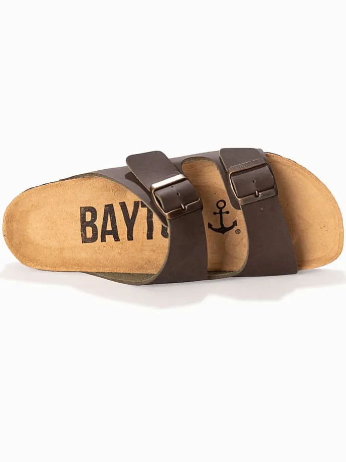 Slippers "Atlas" bruin