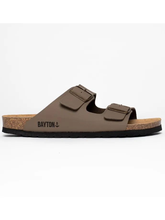 Slippers "Atlas" taupe