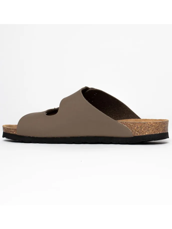 Slippers "Atlas" taupe