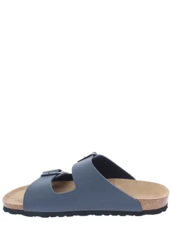 Slippers "Bali" donkerblauw