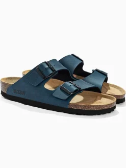 Slippers "Bali" donkerblauw