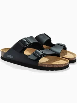 Slippers "Bali" zwart