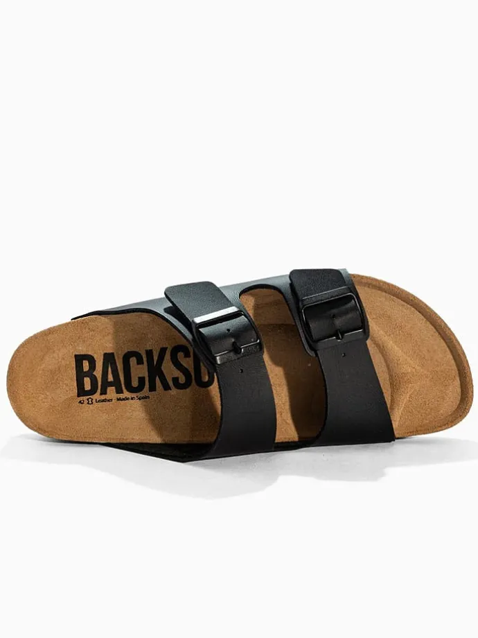 Slippers "Bali" zwart
