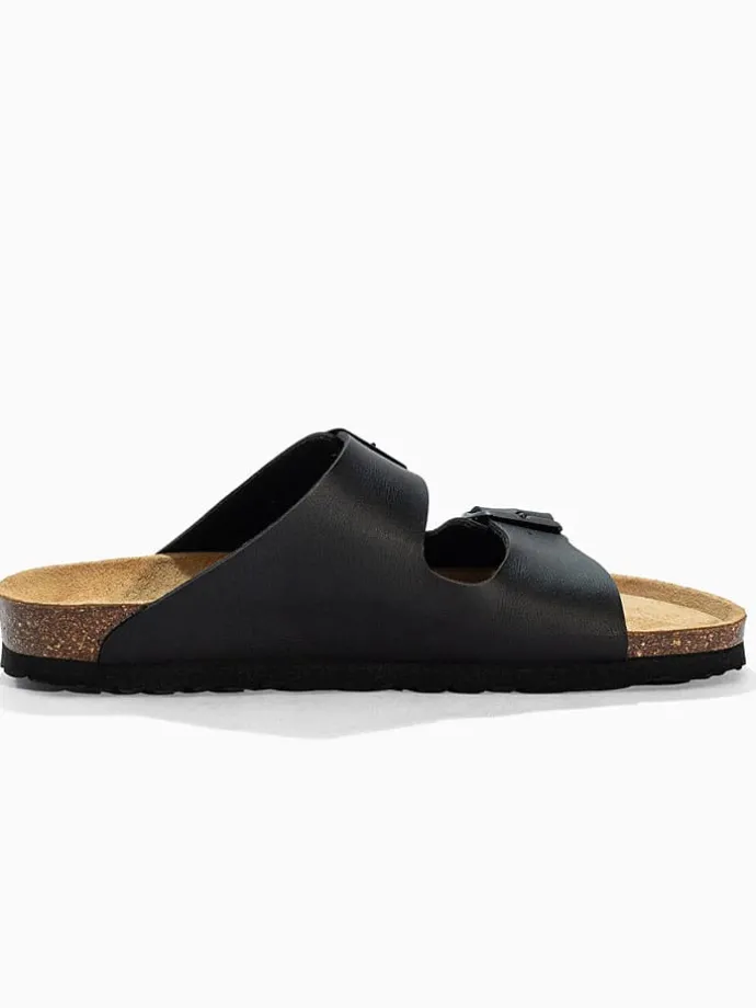 Slippers "Bali" zwart