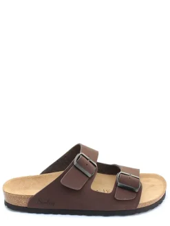 Slippers donkerbruin