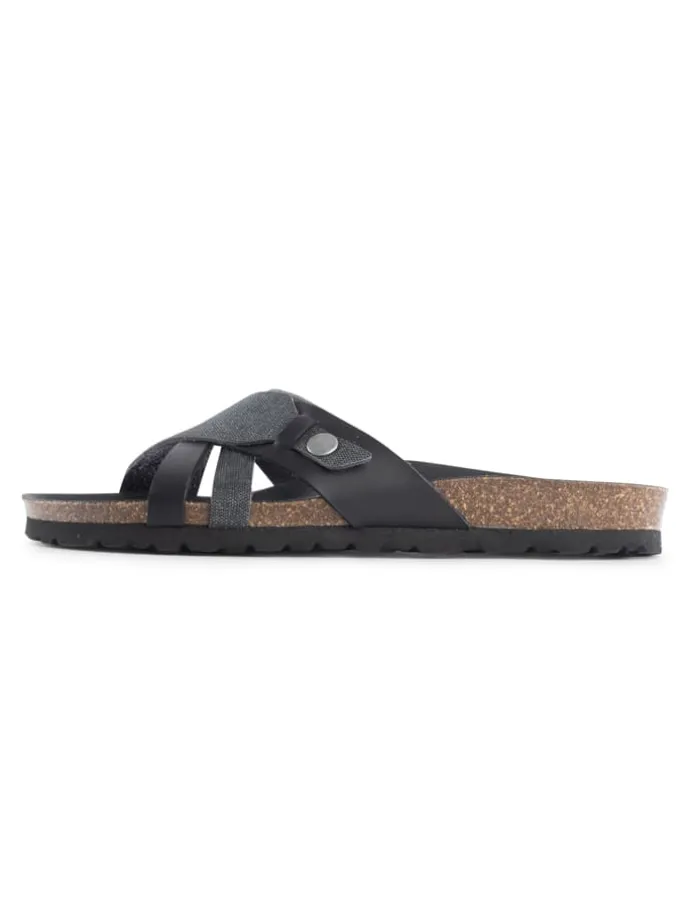 Slippers "Gratien" zwart