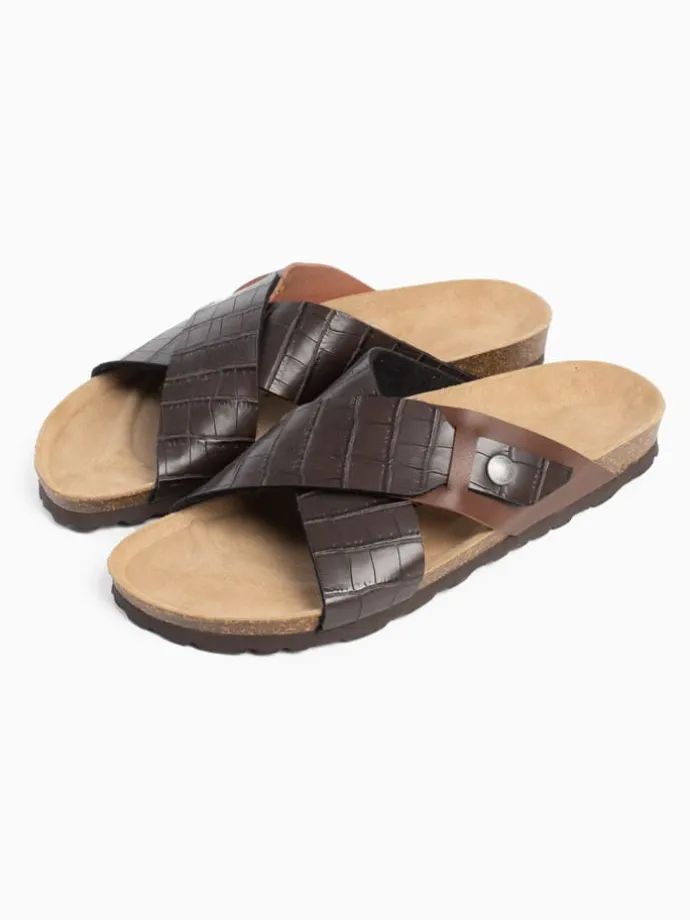 Slippers "Indian" bruin