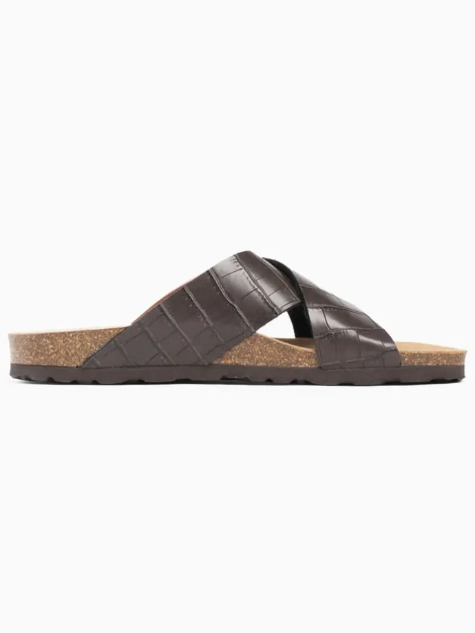 Slippers "Indian" bruin