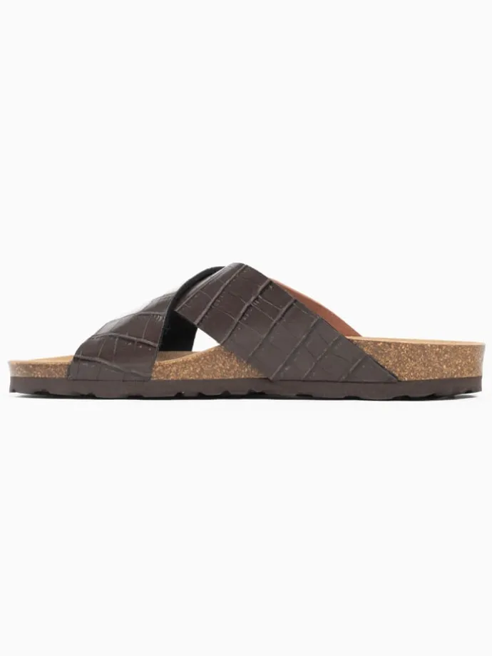 Slippers "Indian" bruin